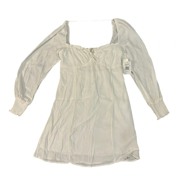 Row-A white dress size small - Picture 1 of 6